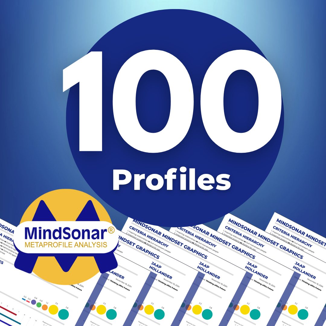 100 MindSonar profiles
